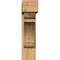 Ekena Millwork Olympic Block Smooth Bracket w/ Offset Brace, Western Red Cedar, 7 1/2"W x 30"D x 30"H BKT0806X30X30OLY05SWR - alternate 4